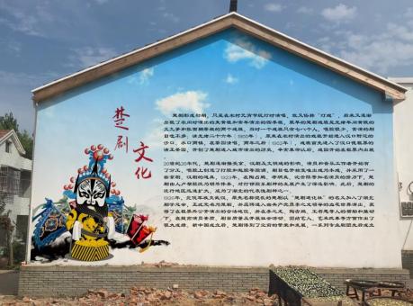 乾县如何进行墙体彩绘制作
