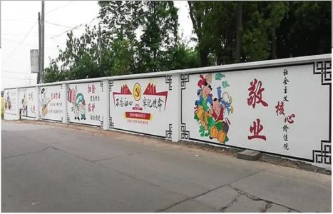 乾县手绘墙画在现实中主要有哪些应用？