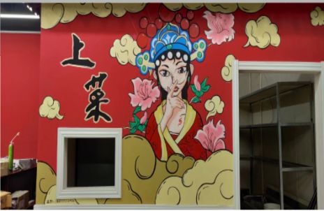乾县墙体彩绘的发展和应用