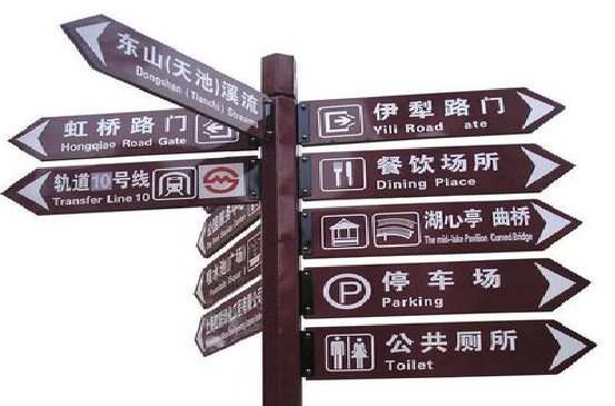 乾县标牌的基本功能。