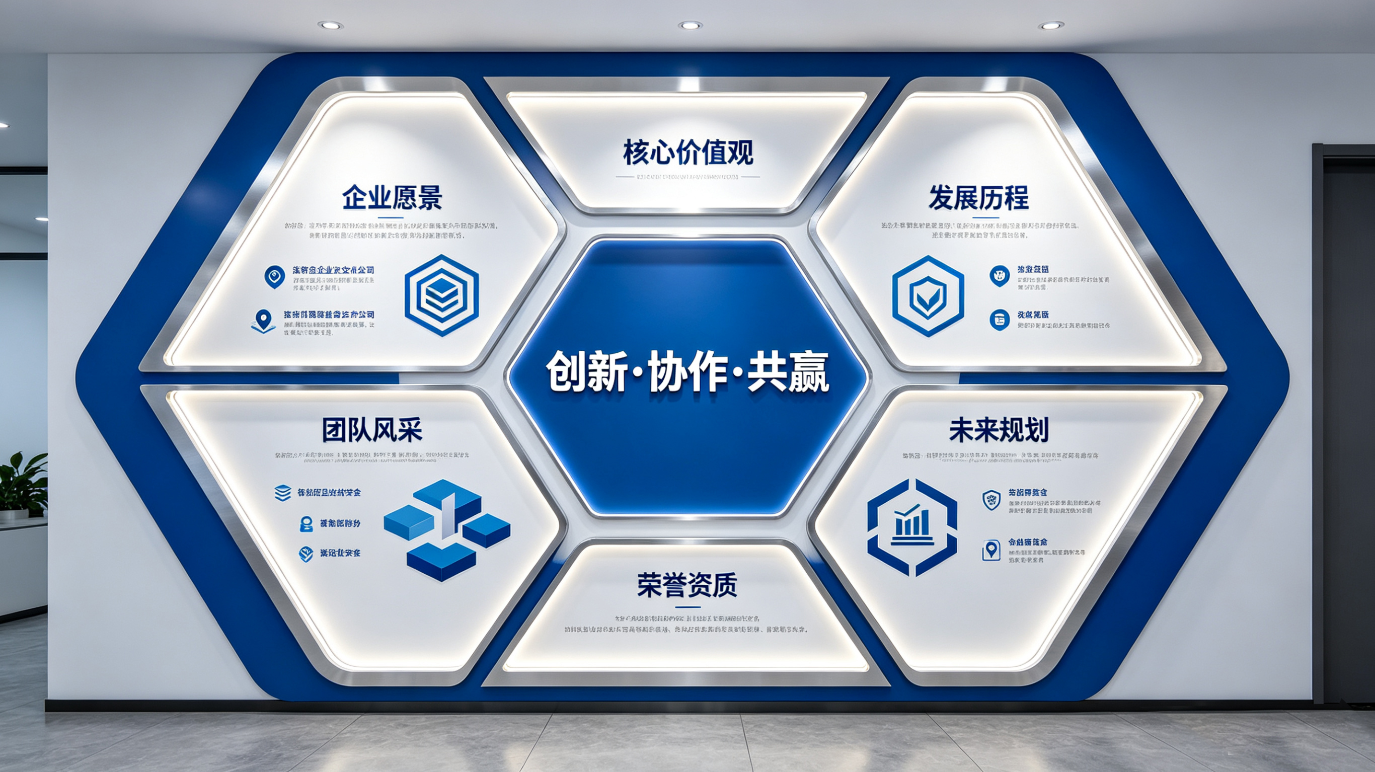 乾县企业文化墙六边形避坑指南（新手常犯5个错误）